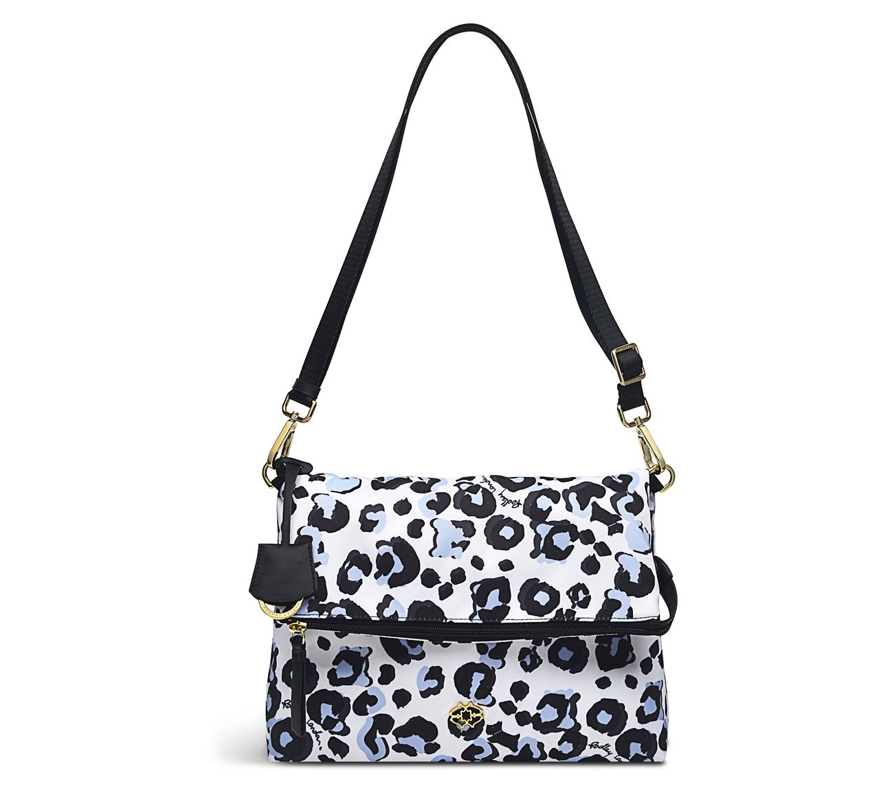 RADLEY London R adley 24/7 Leop ard - Small Fla pover Crossbody