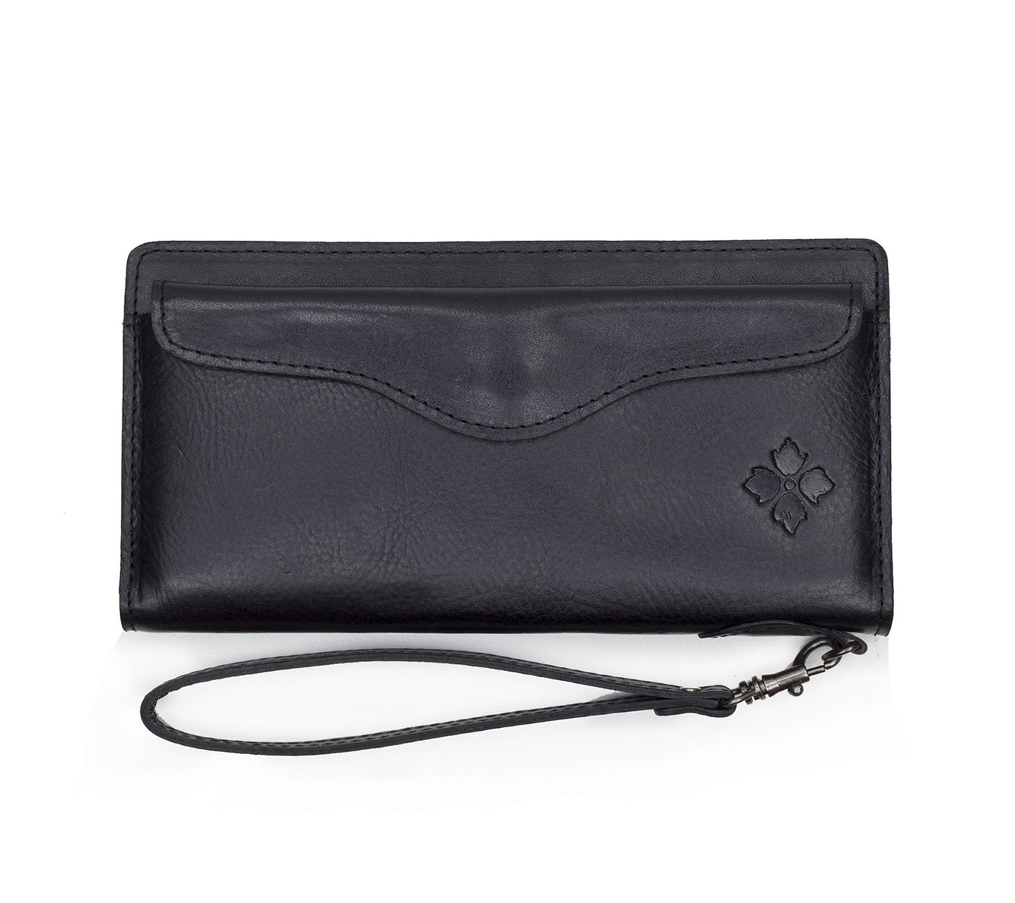 Patricia Nash Valentia Leather Wallet withWrist Strap