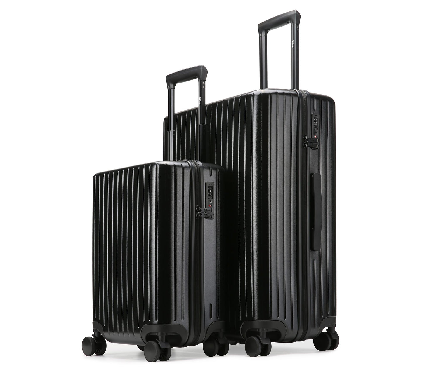 Miami CarryOn Ocean 2 Piece Polycarbonate Spinner Luggage Set