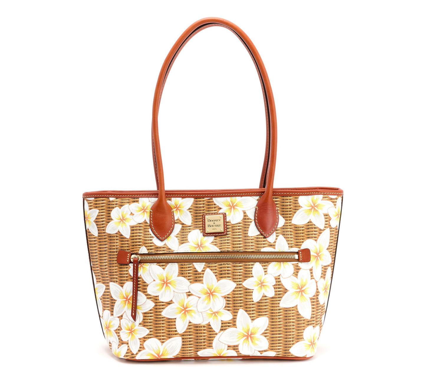 Dooney & Bourke Coated Cotton Plumeria Tote
