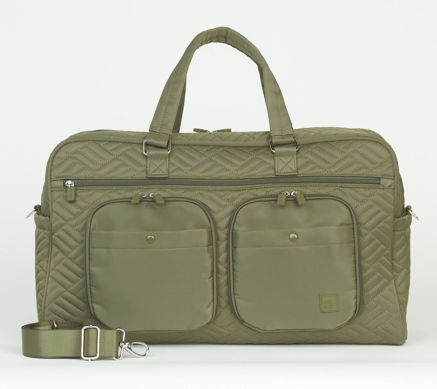 IHKWIP Quilted Cargo Catchall Weekender
