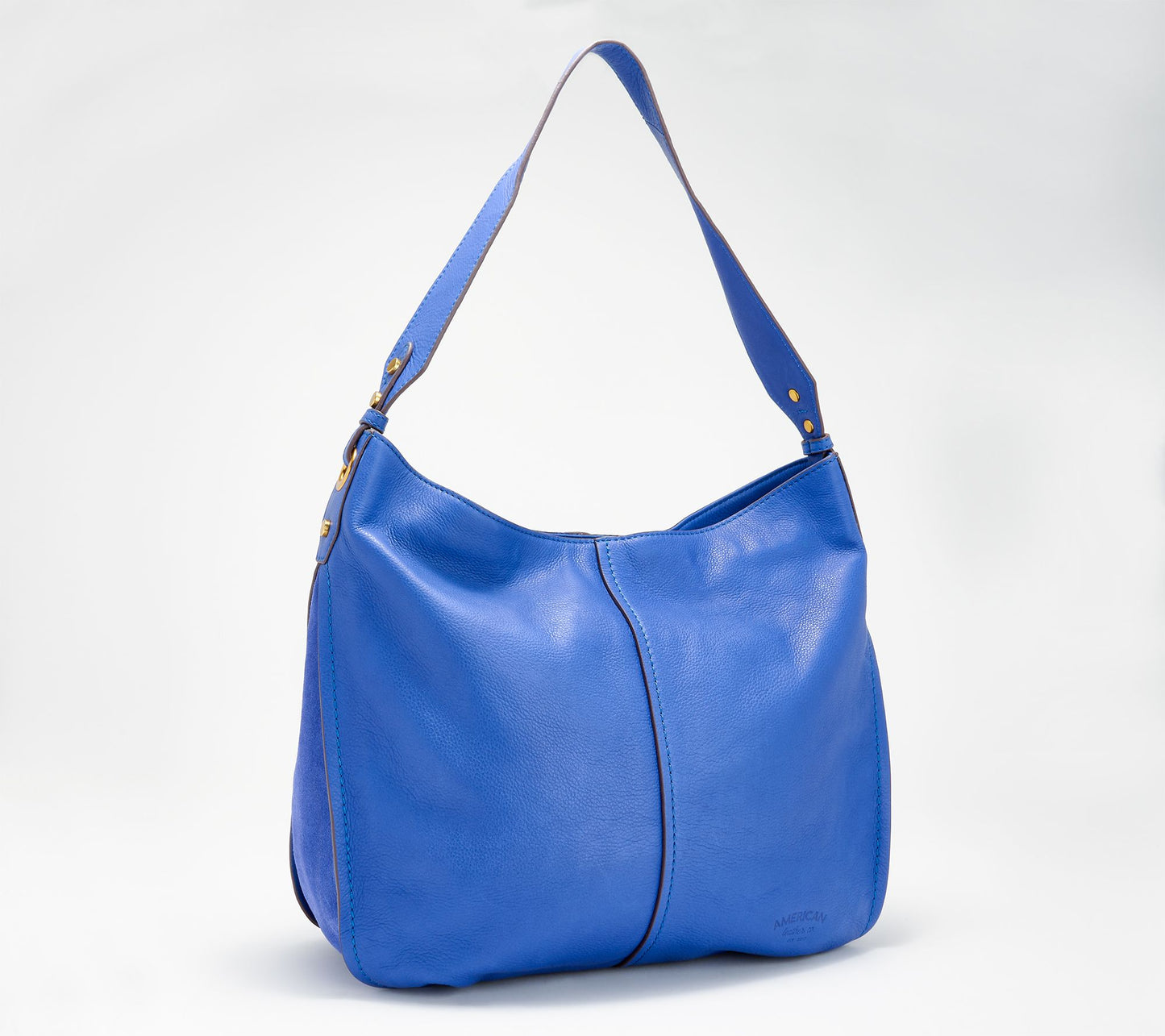American Leather Co. Summit Large Zip-Top Leather Hobo