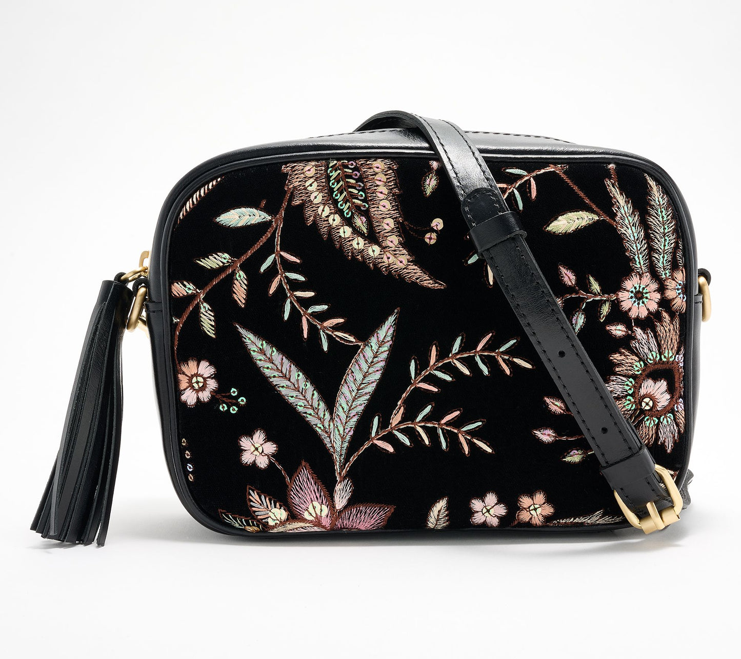 Patricia Nash Leather Josie Camera Crossbody