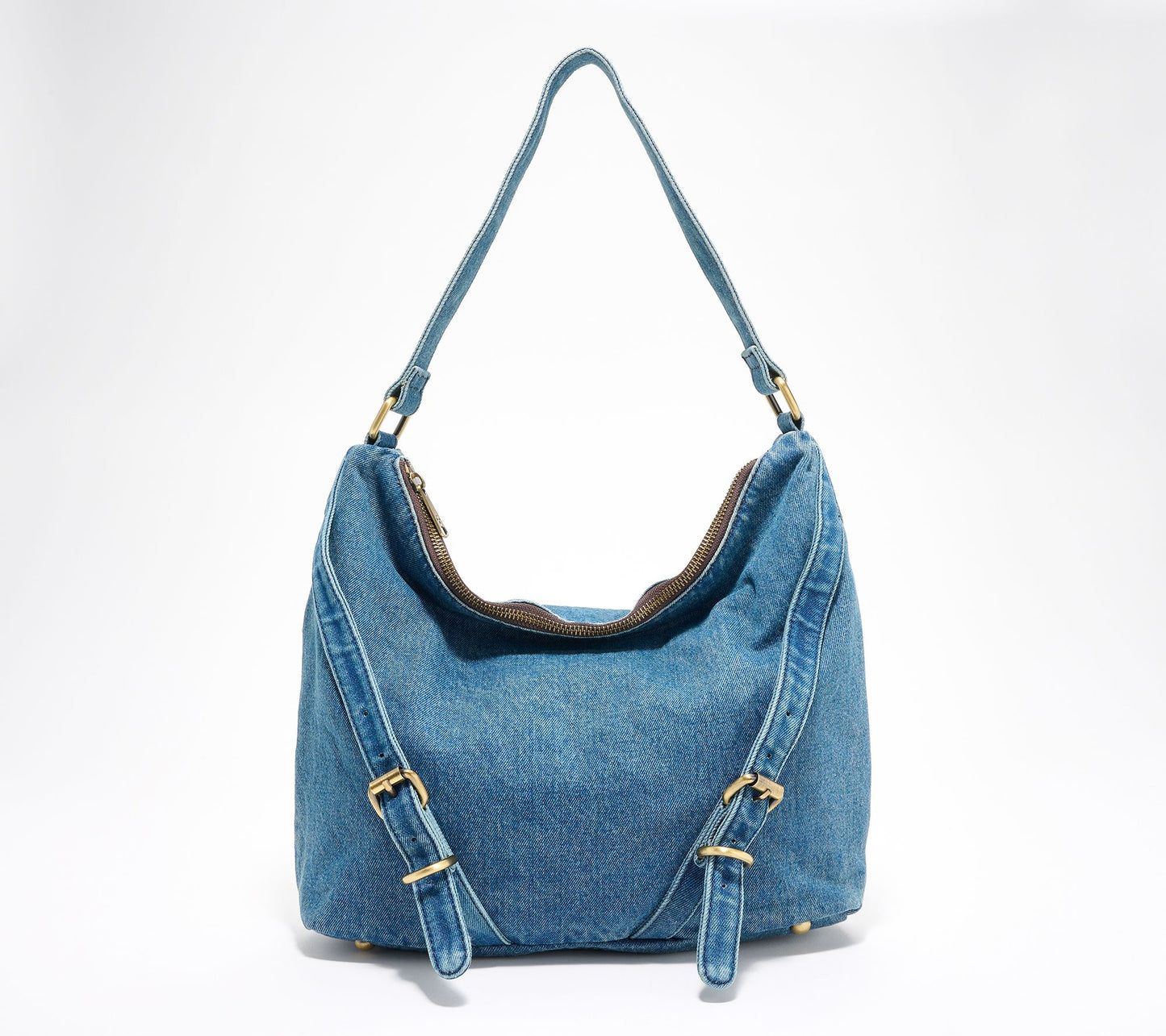 Patricia Nash Elia Denim Hobo Bag