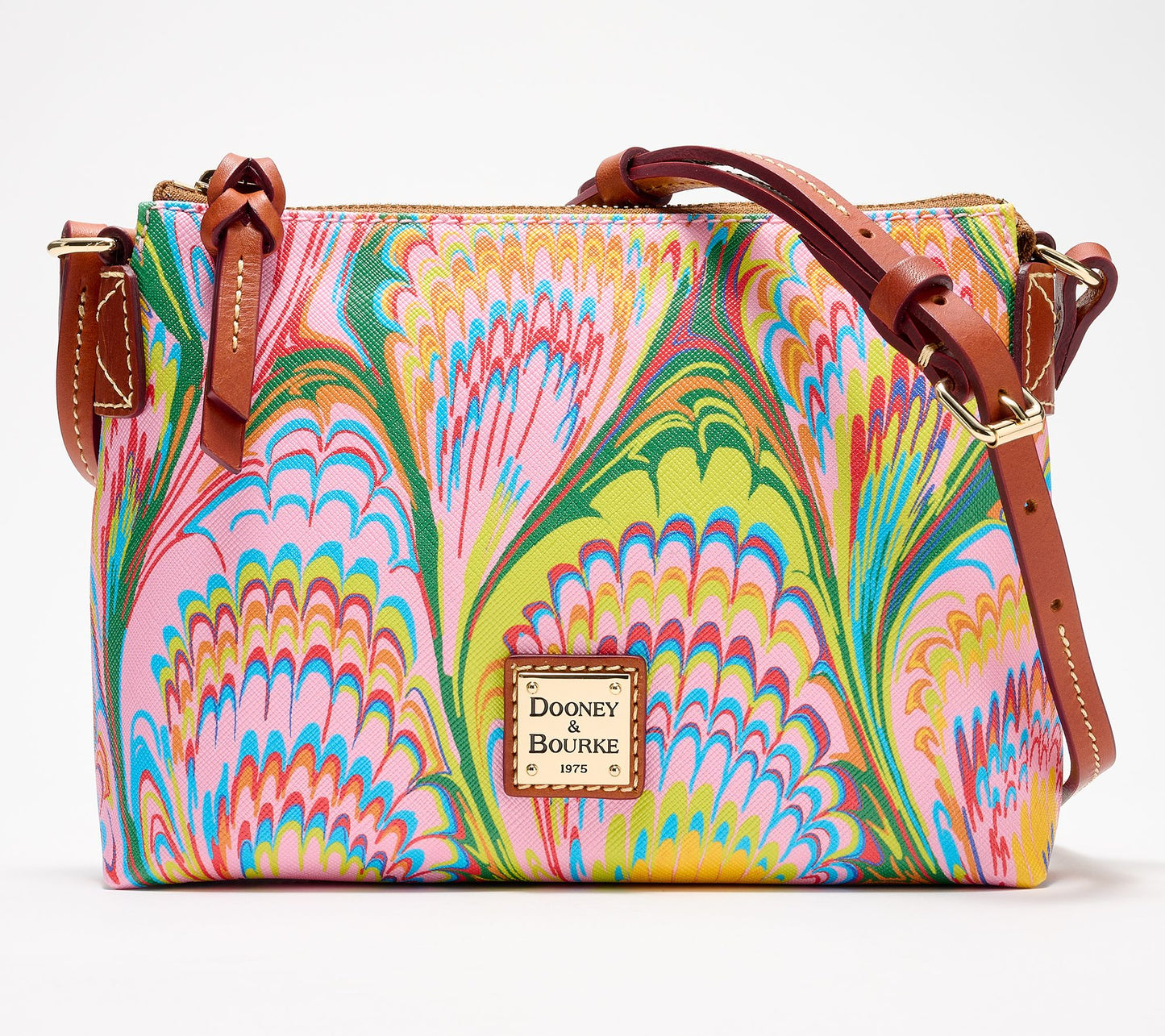 Dooney & Bourke Coated Cotton Plumes Pouchette