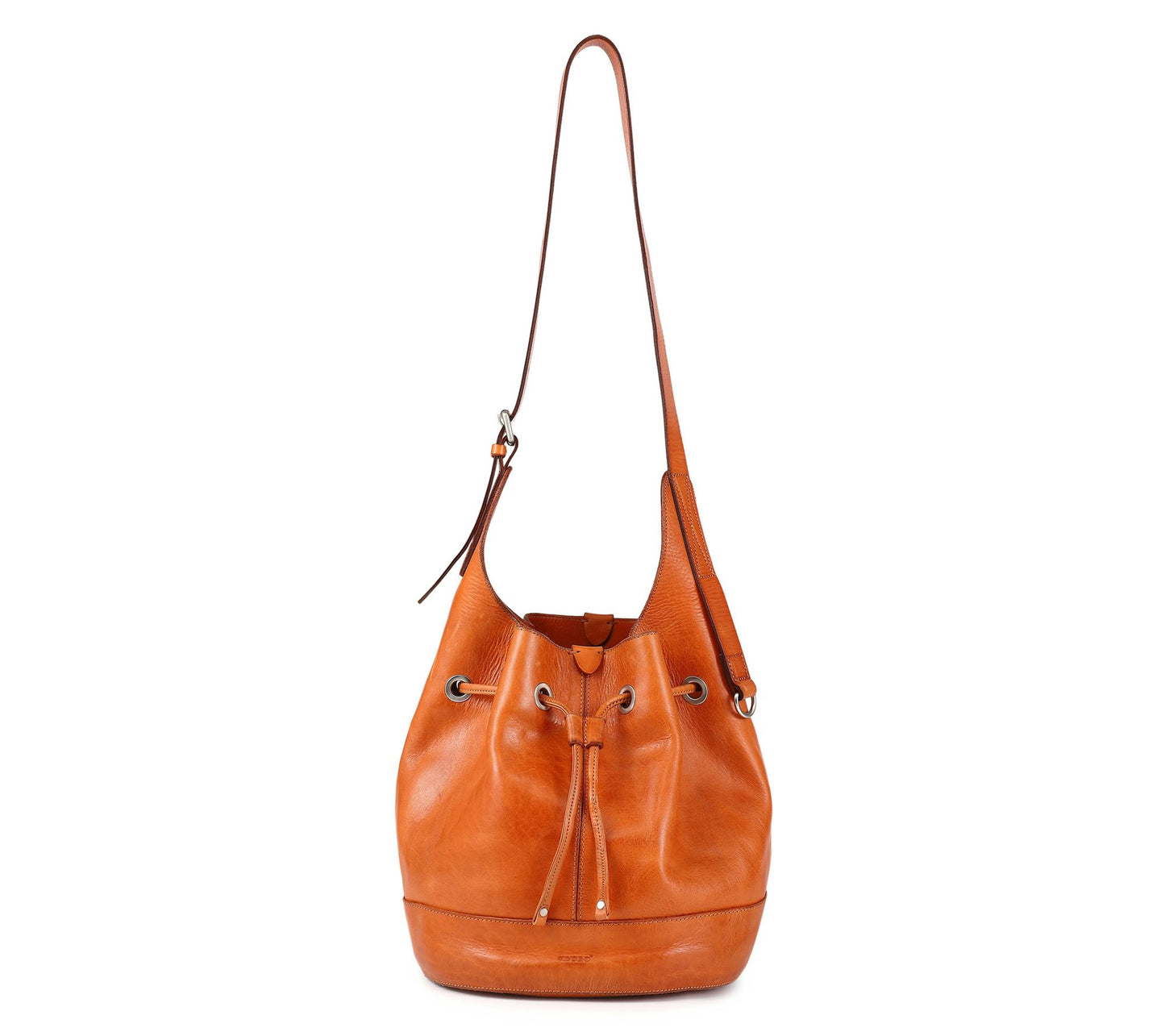 Old Trend Lily Adjustable Shoulder Leather Bucket Bag