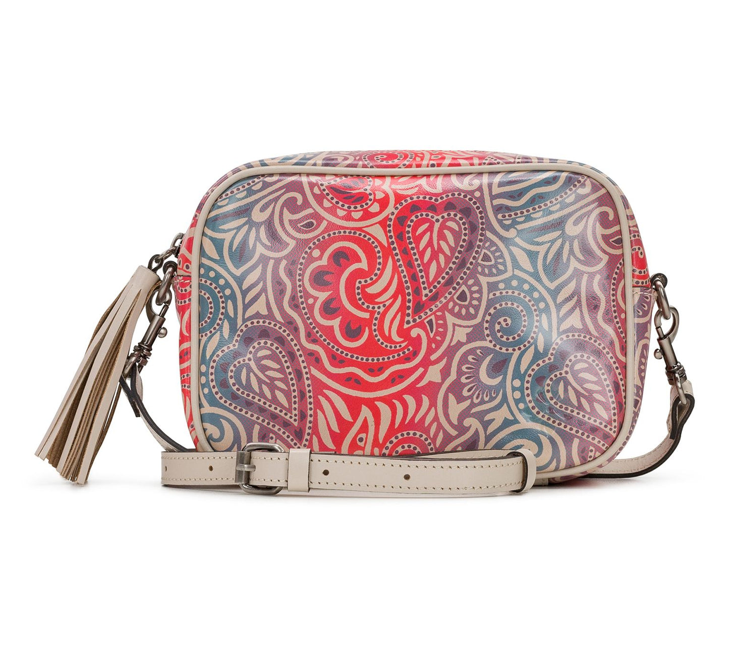 Patricia Nash Josie Leather Crossbody in GreekOmbre
