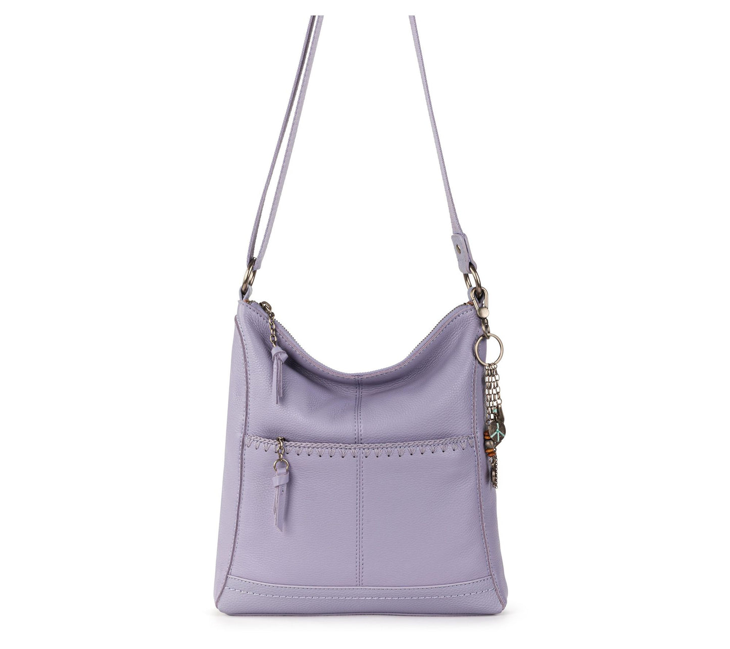 The Sak Lucia Orchid Stitch Leather Crossbody