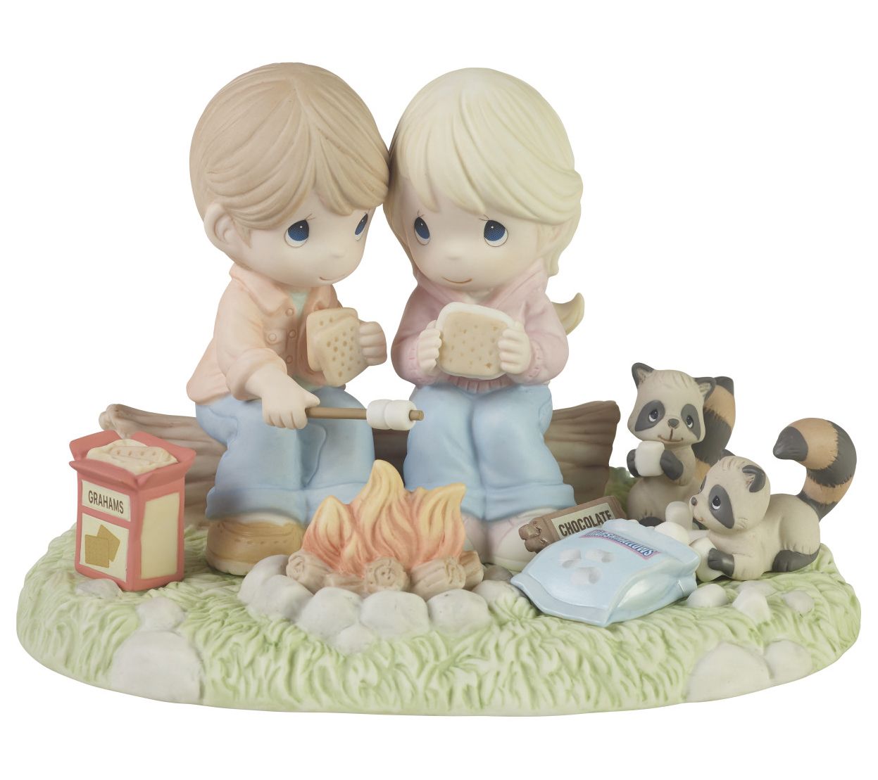 Precious Moments Making S'more Memories With LTD Figurine