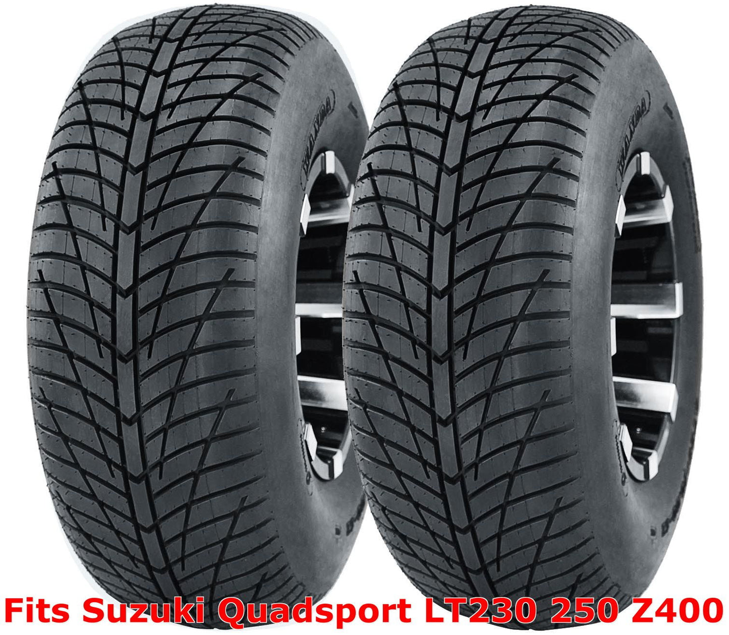 (2) Suzuki Quadsport LT230 250 Z400 front 21x7-10 21x7x10 Hi-speed ATV tires