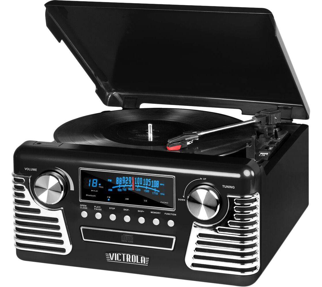 Victrola Haley Retro 4-in-1 Bluetooth RecordPlayer