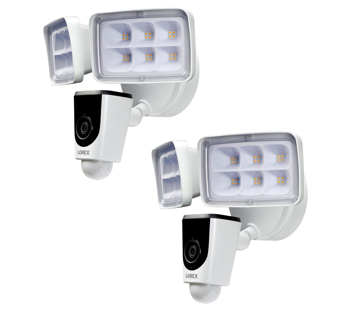 Lorex 1080p Full HD Wi-Fi Floodlight Camera (2- Pack)