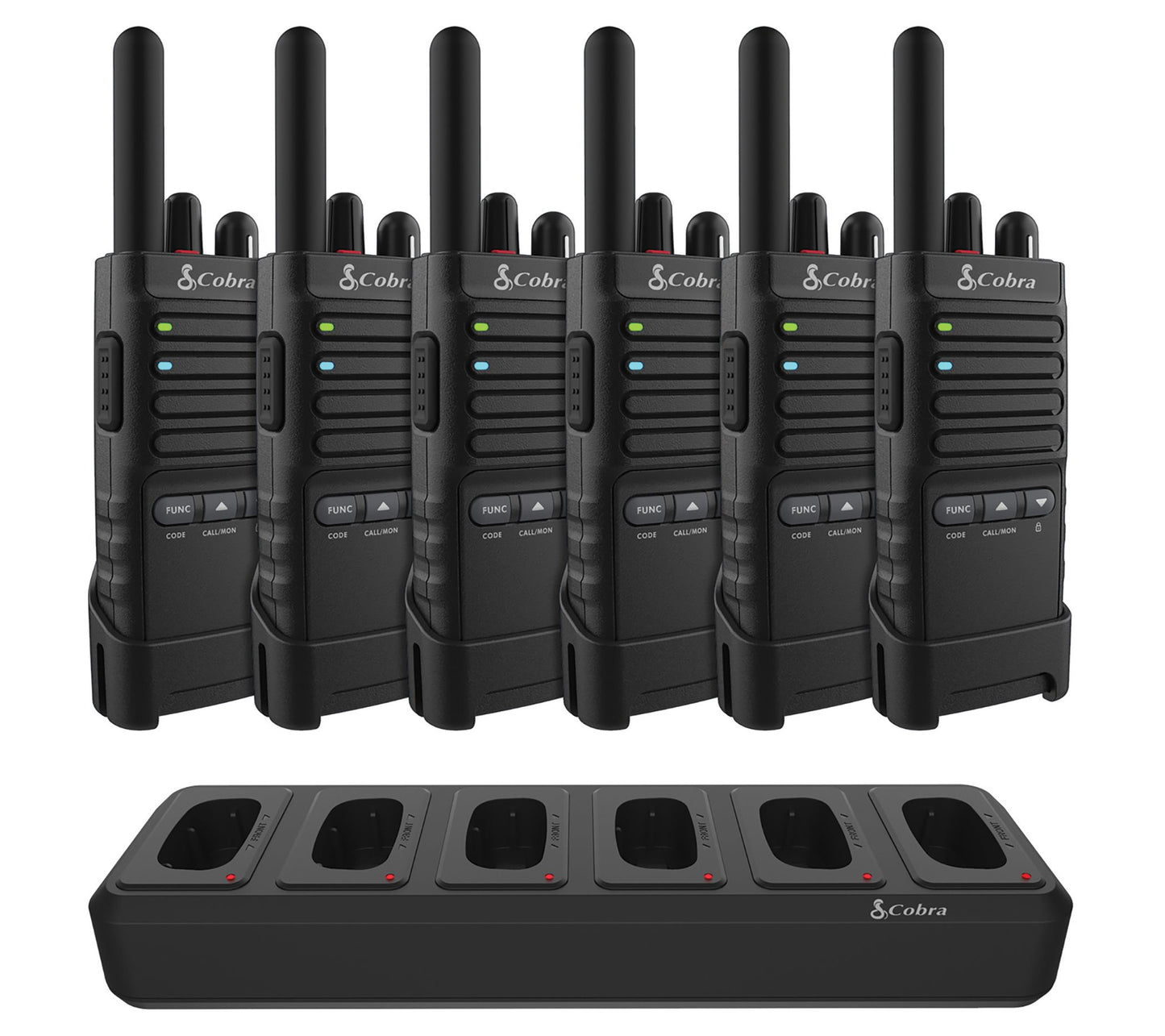 Cobra Pro Business 42-Mile-Range 2-Way Radios, 6 Pack