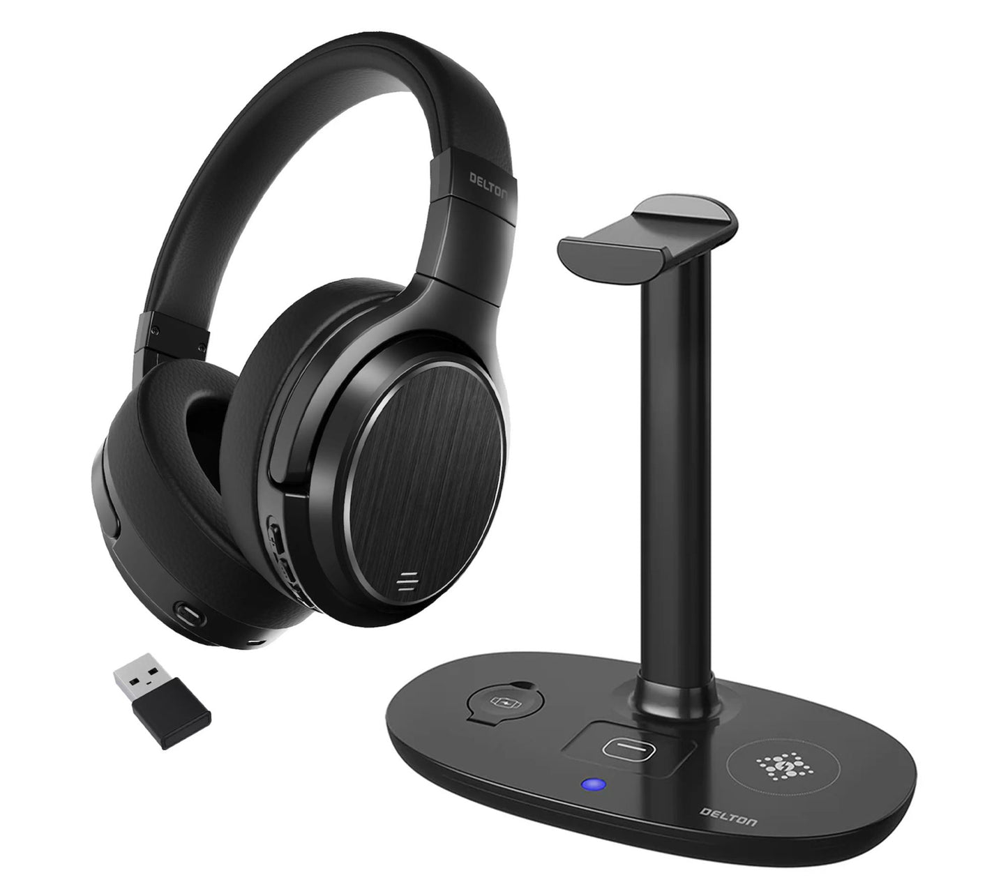 Delton M101 Bluetooth Computer Headset and HS1Stand