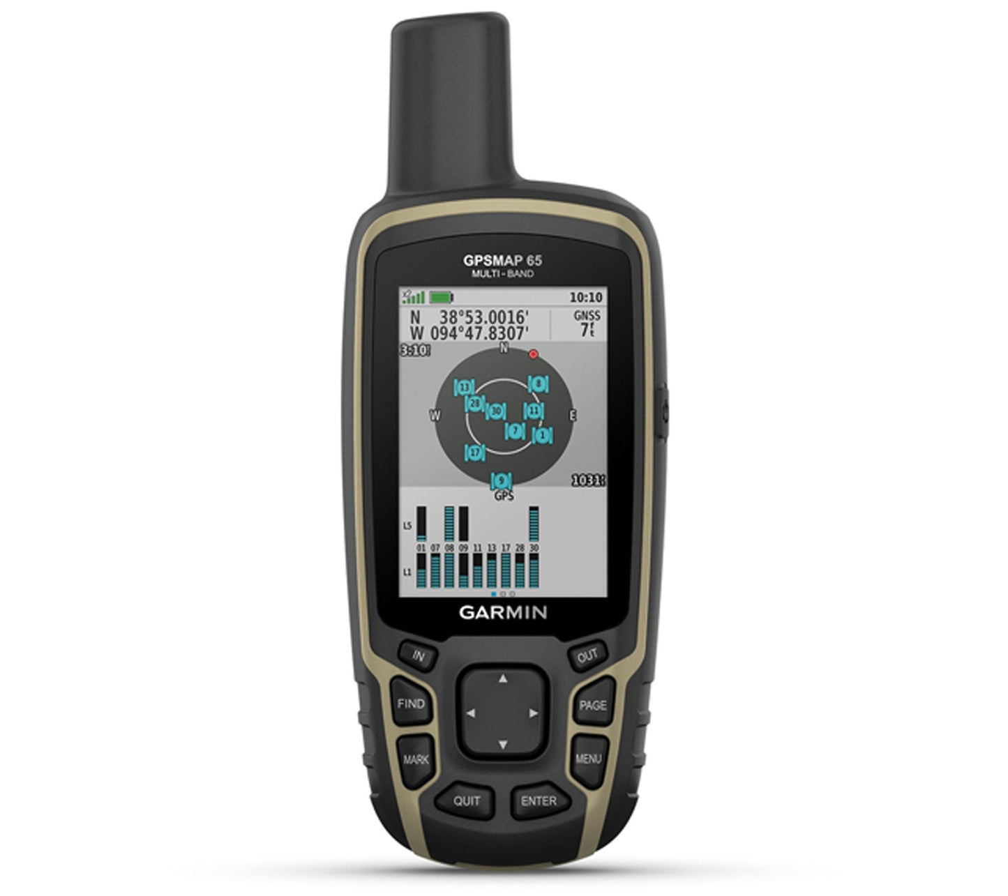 Garmin GPSMAP 65 Multi-Band/Multi-GNSS HandheldNavigator