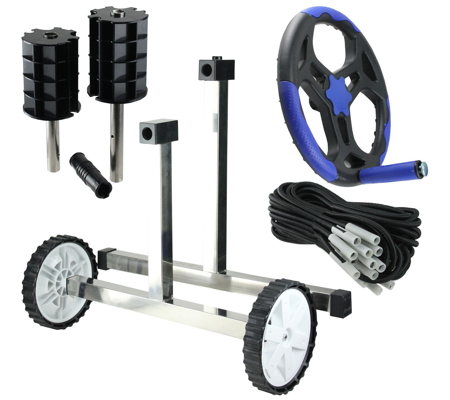 Pool Central 29" In-Ground Swimming Pool Cover Reel System