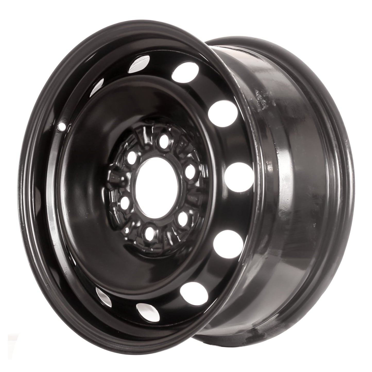 Remanufactured Painted Black Steel Wheel 17 x 7.5 7L1Z1015D fits 2004-2014 Ford Expedition