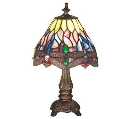 Meyda Tiffany Style Dragonfly Mini Lamp