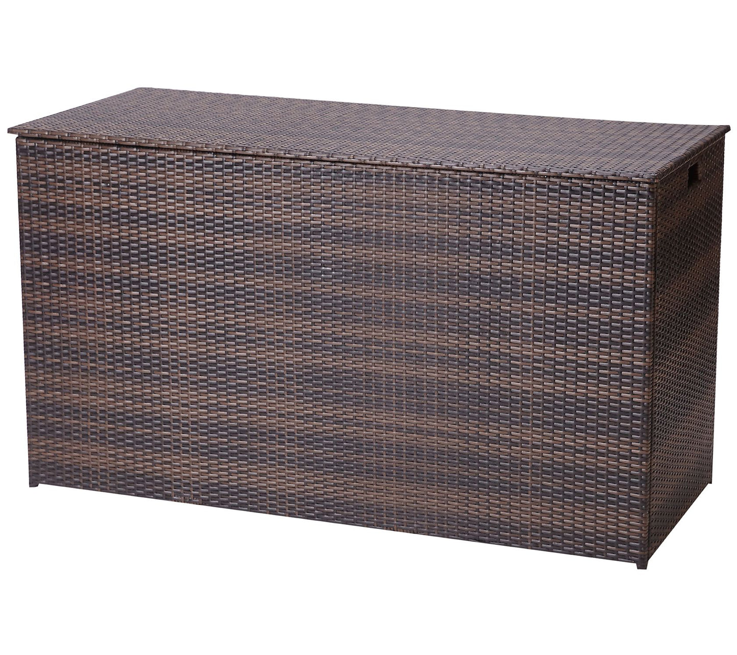 Teamson Home Wicker 154-Gallon Patio Storage Chest