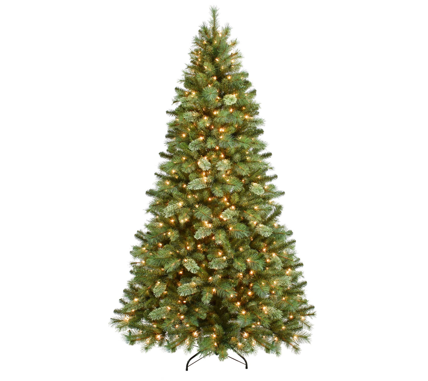 Puleo 7.5' Pre-Lit Teton Pine Artificial Christmas Tree