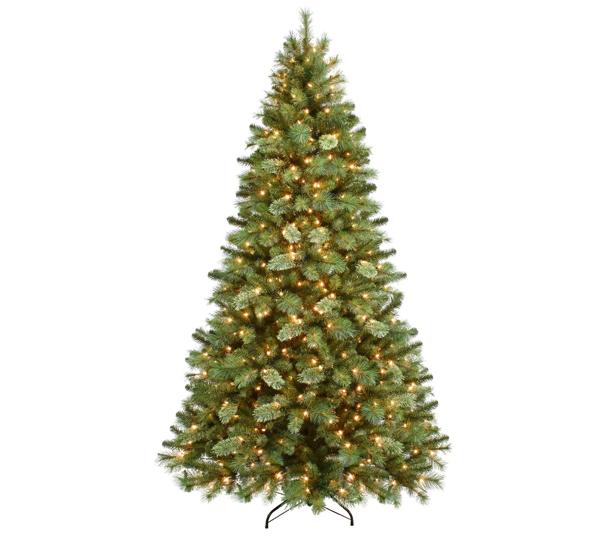Puleo 7.5' Pre-Lit Teton Pine Artificial Christmas Tree