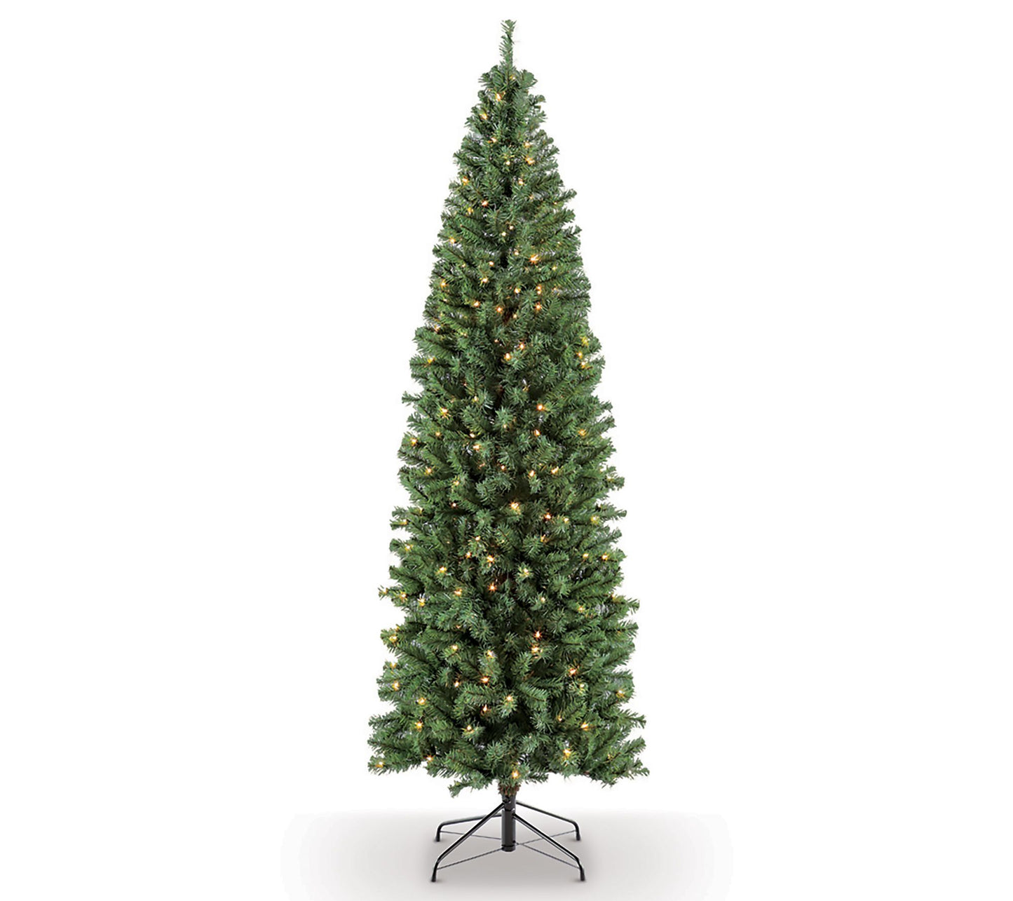 Puleo Pre-Lit 6.5' Pencil Northern Fir Christma s Tree