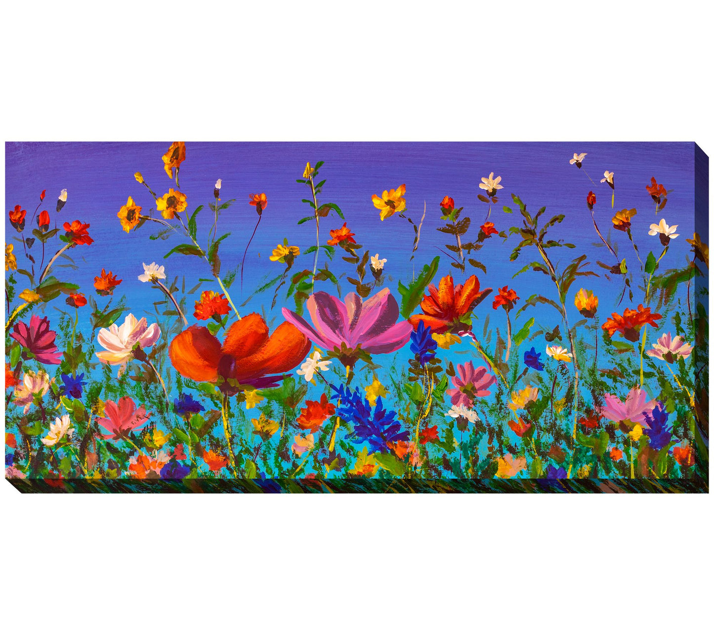 West of the Wind Outdoor Canvas Art Summer Recital 48 x 24