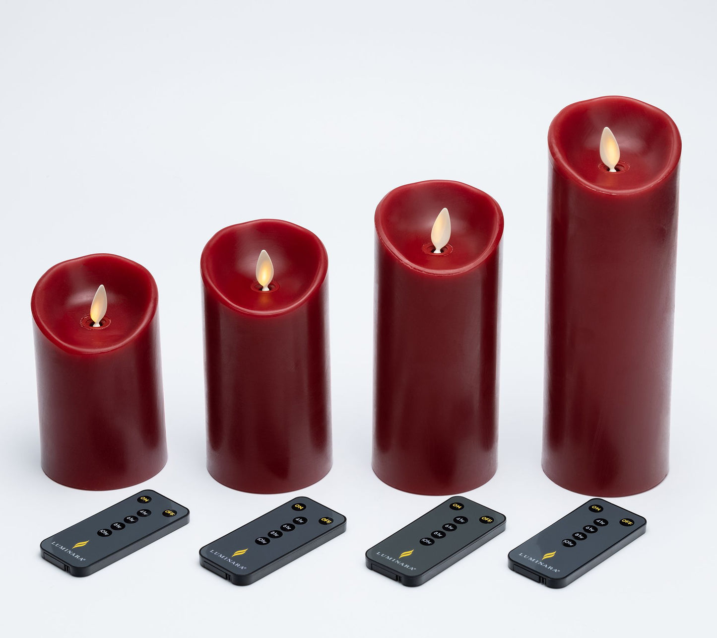 Luminara Set of (4) 3.0" Diameter Candles