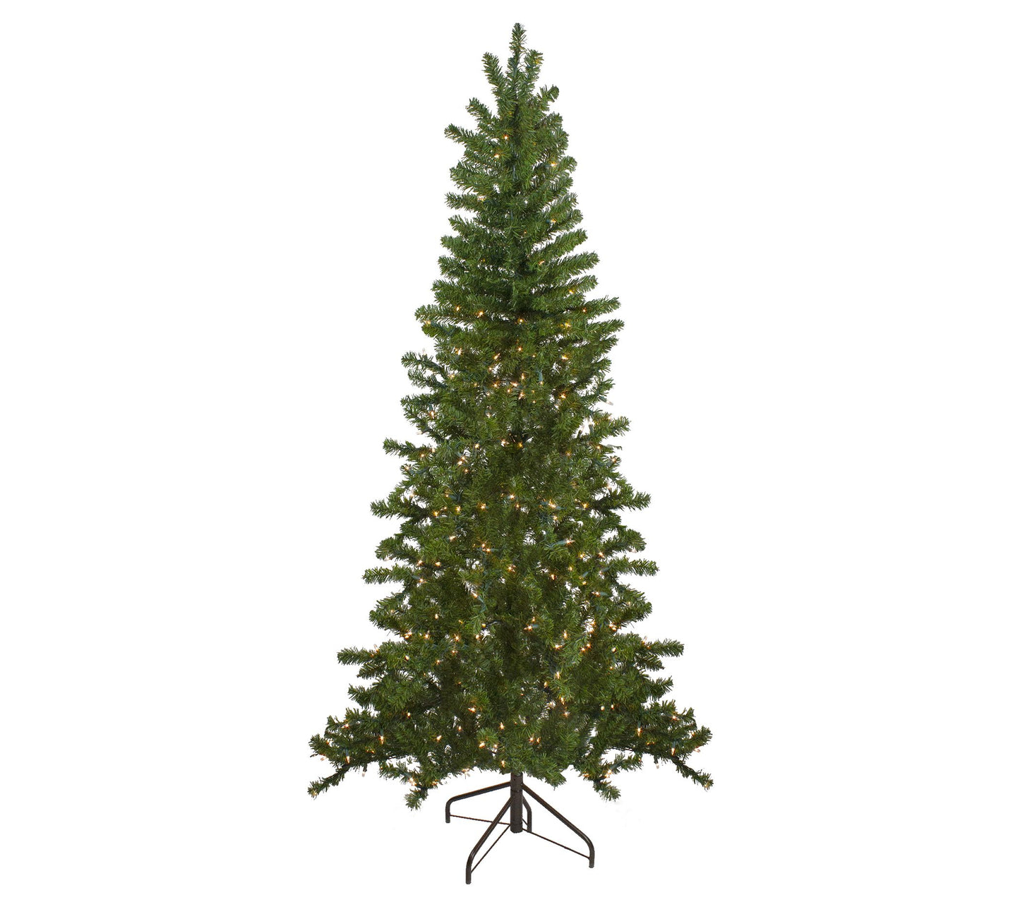 Northlight 7.5' Canadian Pine Christmas Wall Tre-Clear Lights
