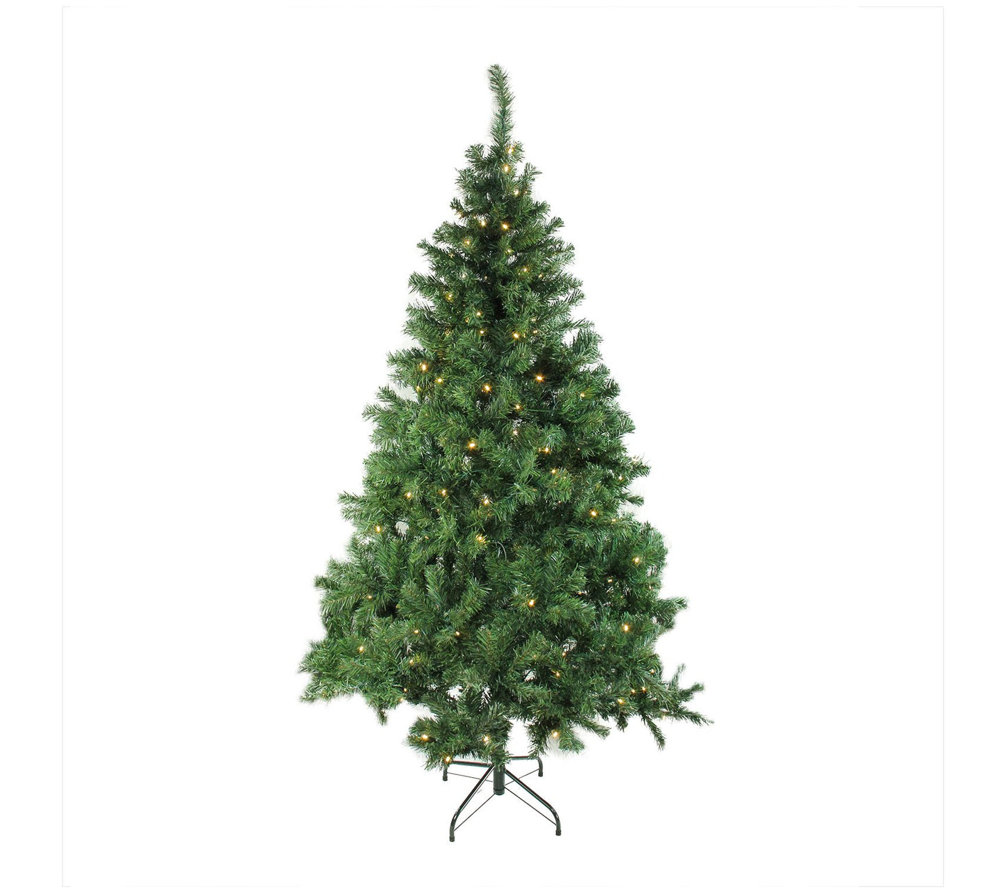 Northlight 6' Mixed Classic Pine Xmas Tree - Clear LED Lights