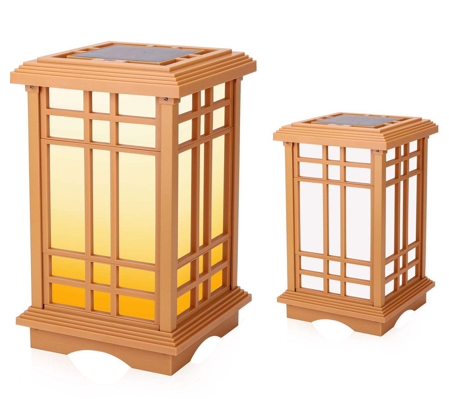 Techko 15.6" Solar Zen Lantern, Zero Series