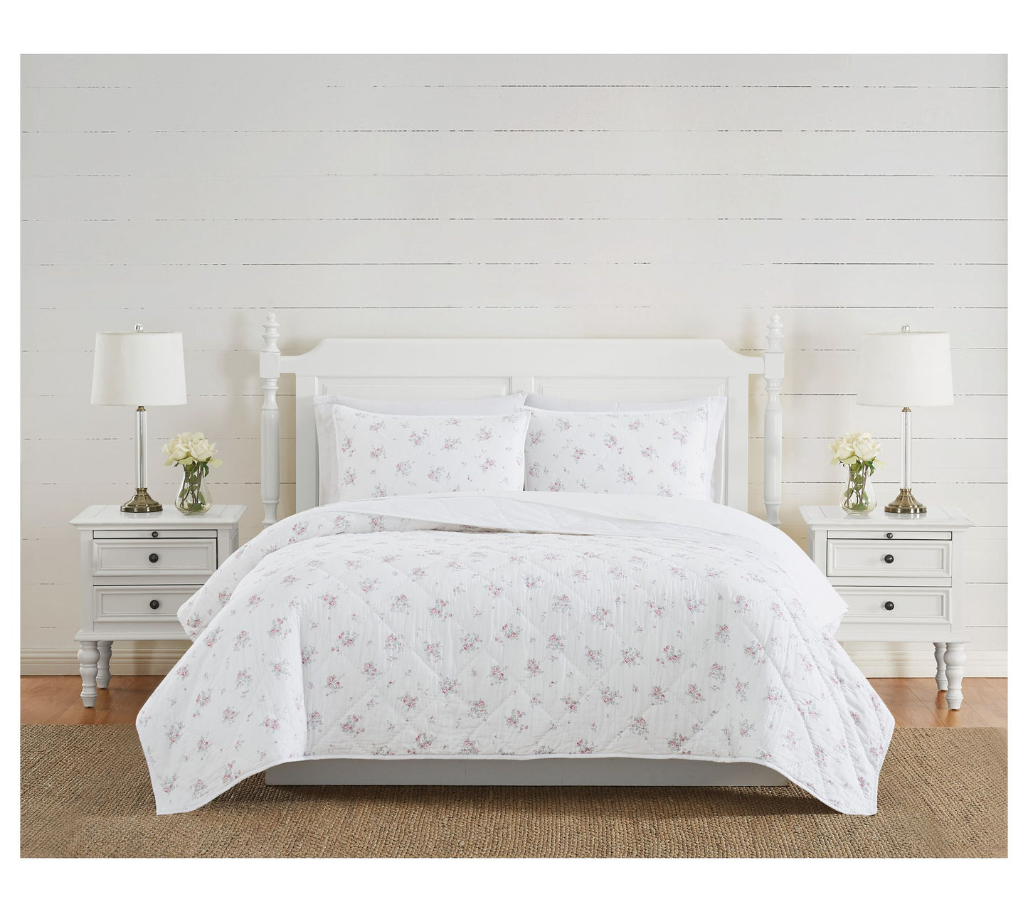 The Farmhouse by Rachel Ashwell Rosebury King Quilt Set