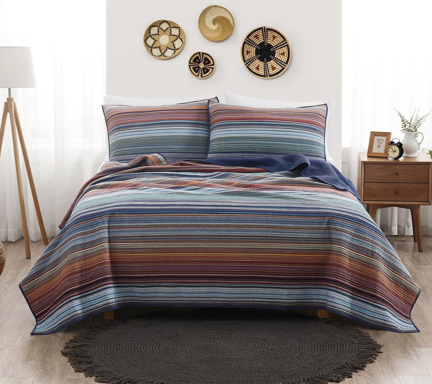 Brooklyn Loom Yarn Dye King Quilt Set