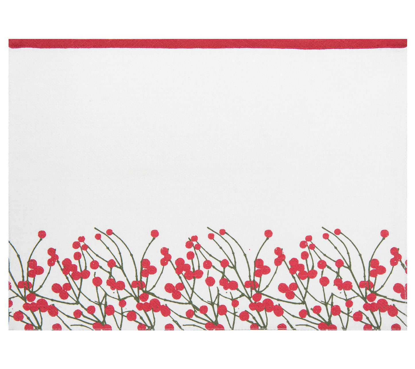 13" x 18" Berries Embroidered Placemat Set of 6by Valerie