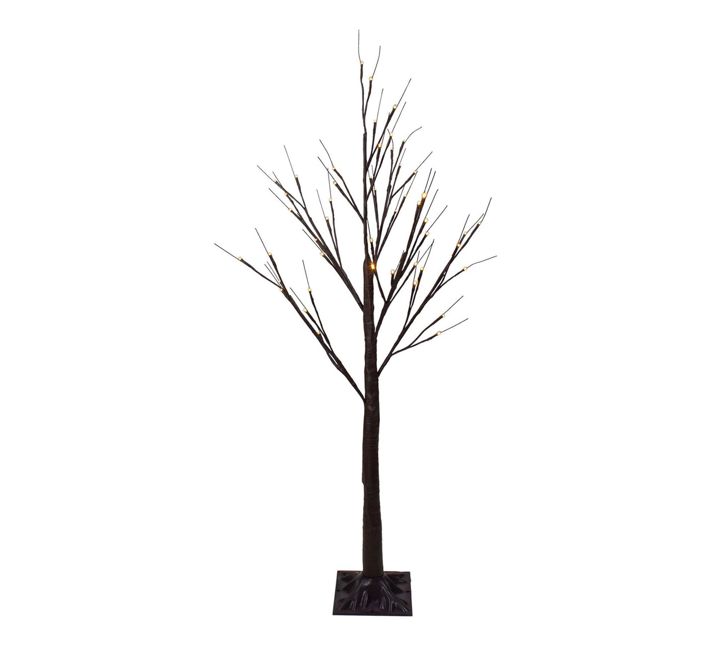 Northlight 4' Brown Birch Twig Tree Decor - WarWhite LIghts
