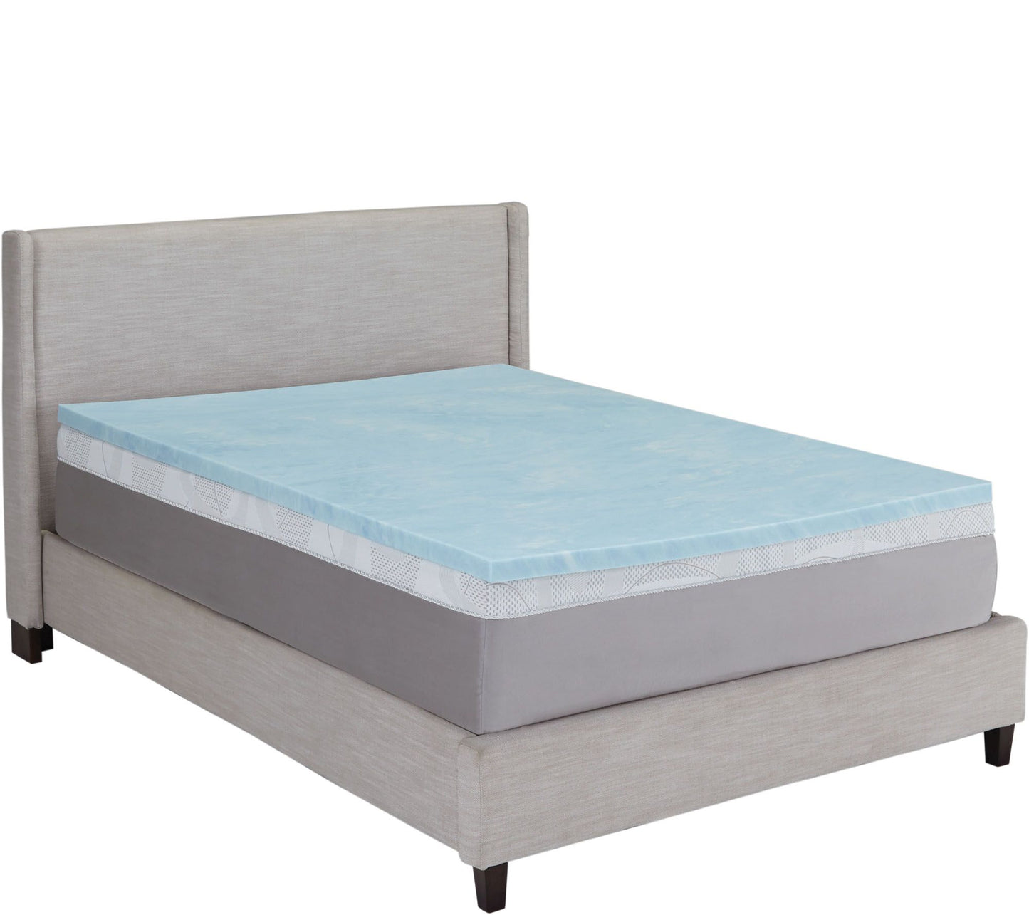 ComforPedic by Beautyrest 2" Gel Memory Foam King Topper