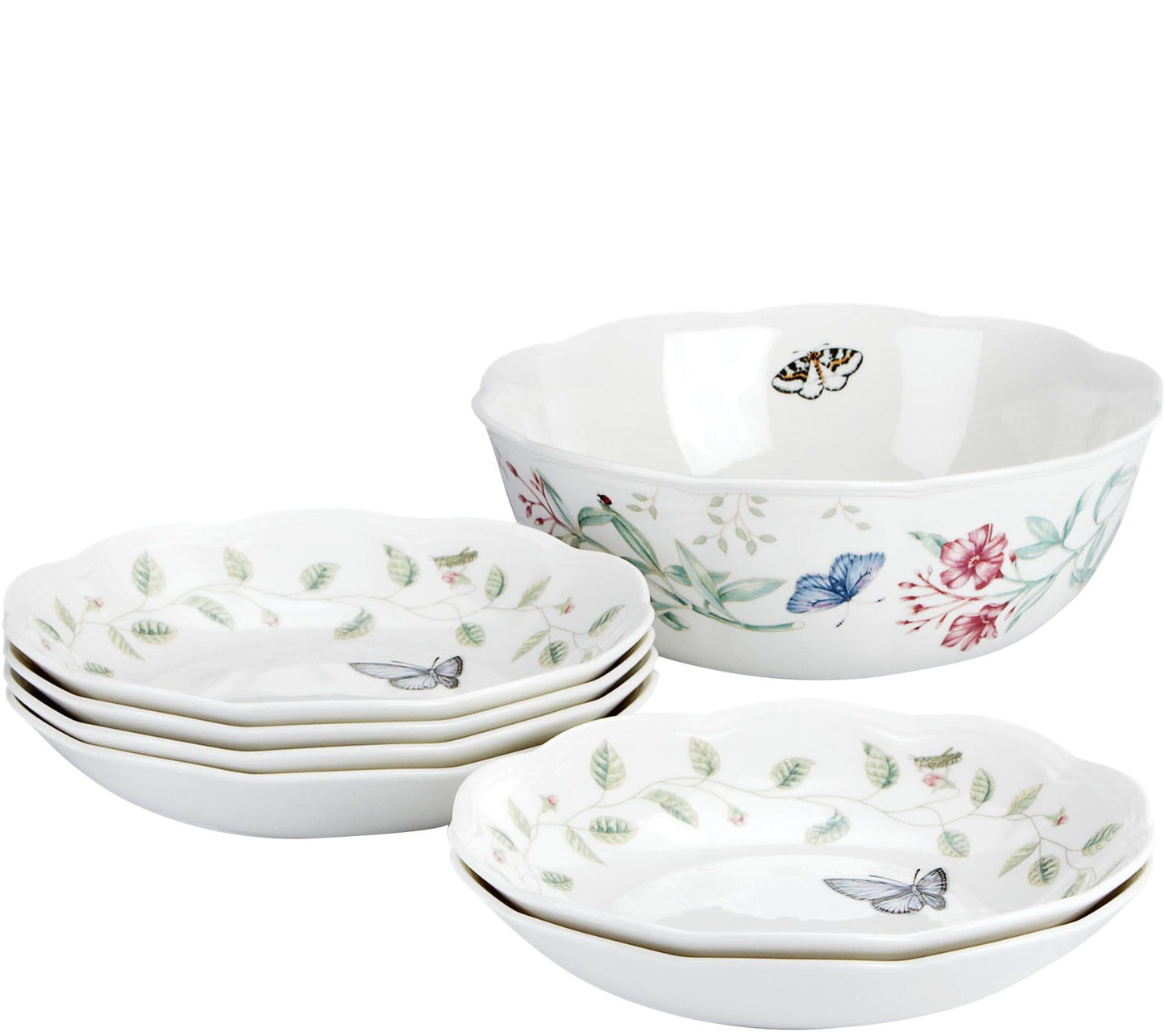 Lenox Butterfly Meadow 7-Piece Pasta Set
