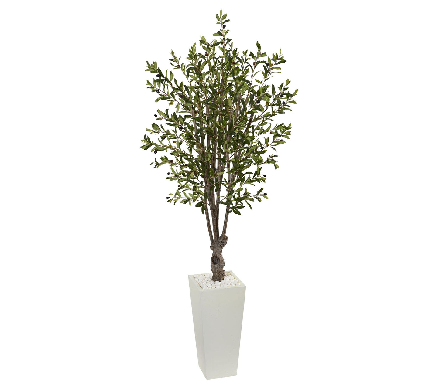 6' Olive Artificial Tree in Planter by Nearly Natural