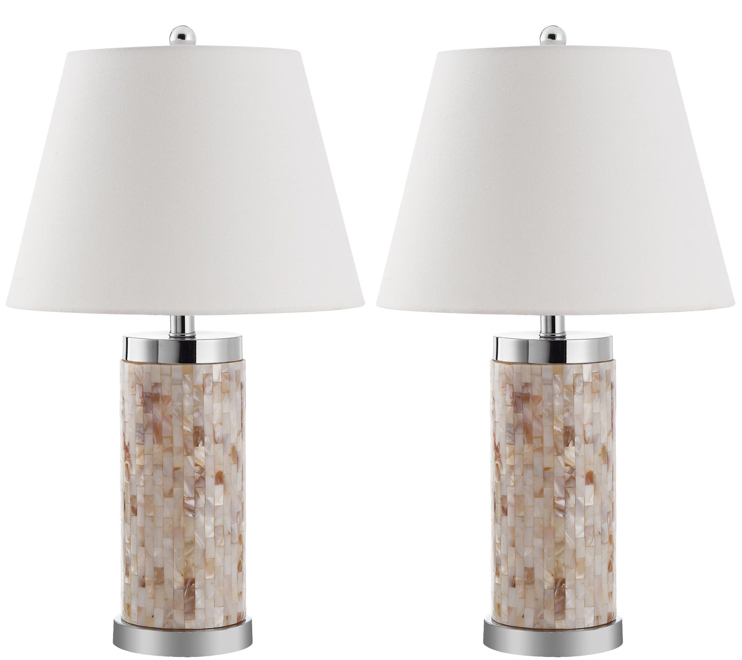 Safavieh Set of 2 Diana Shell Table Lamps