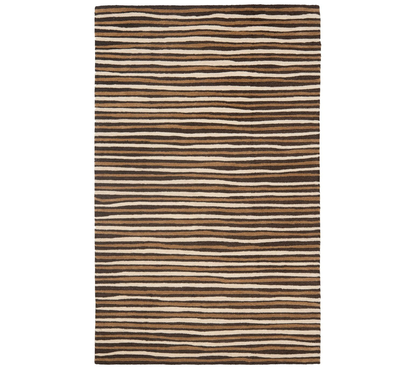 Martha Stewart Hand Drawn Stripe 5' x 8' Rug