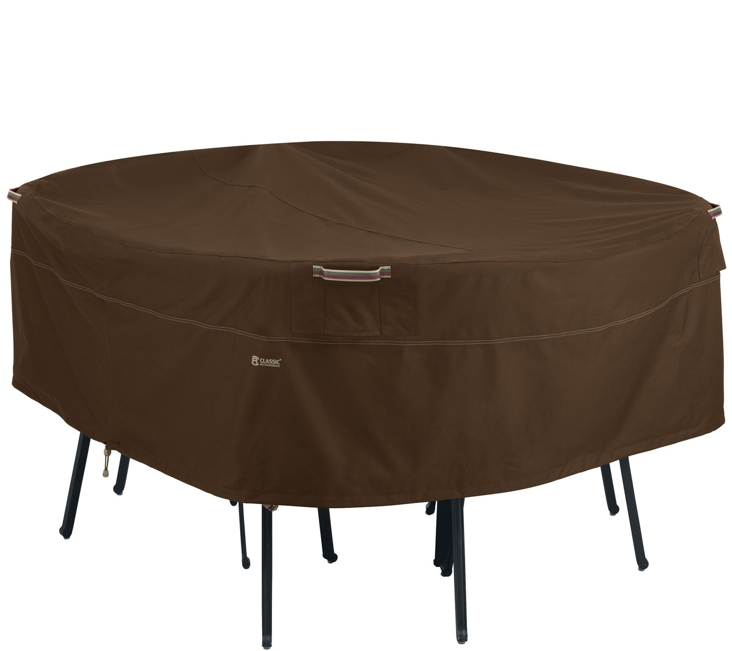 Madrona RainProof Round Patio Table & Chair SetCover, Large