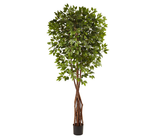 7.5' Super Deluxe Ficus Tree by Nearly Natural