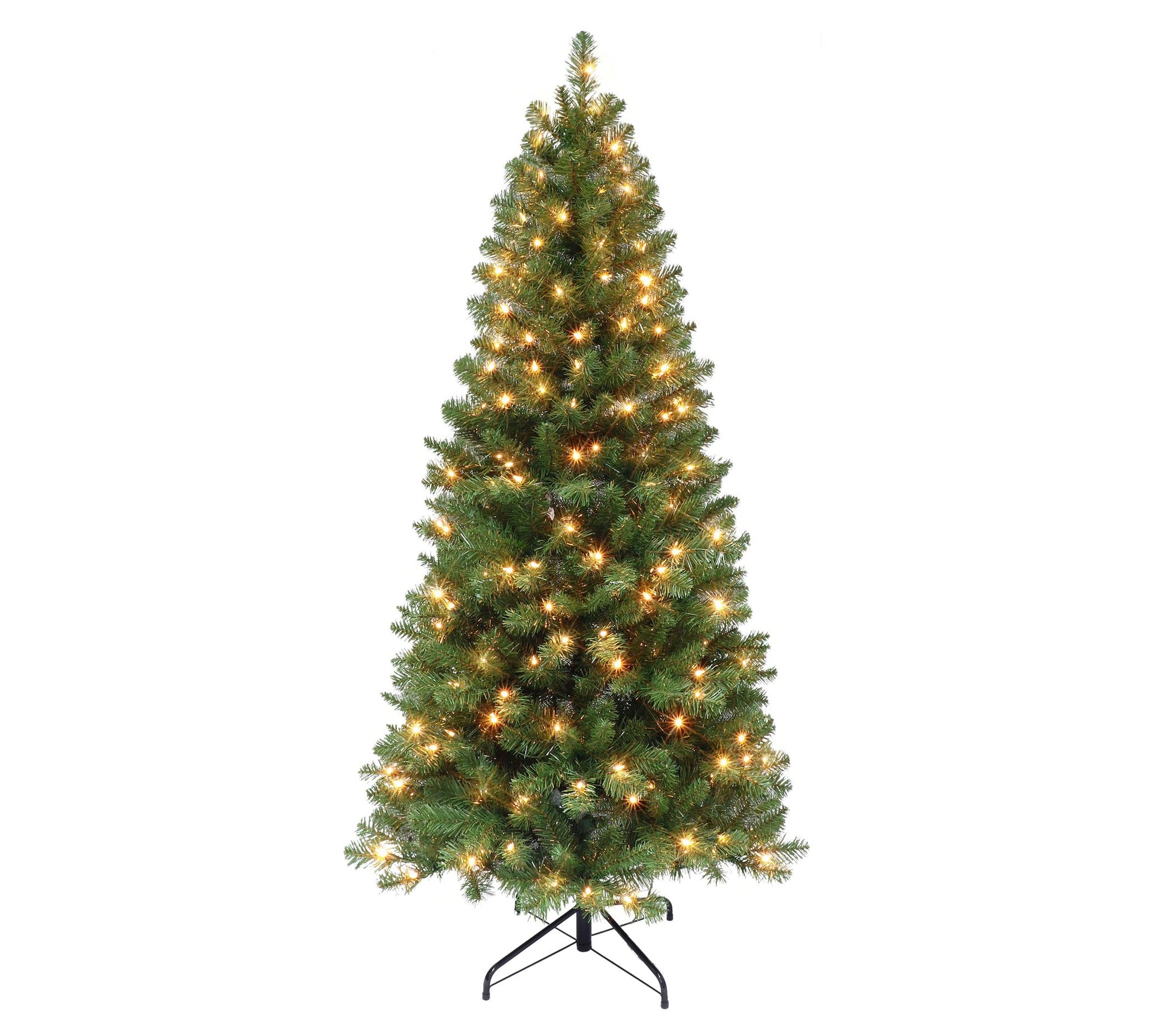 Puleo International 6 ft Pre-lit Virginia Pineree