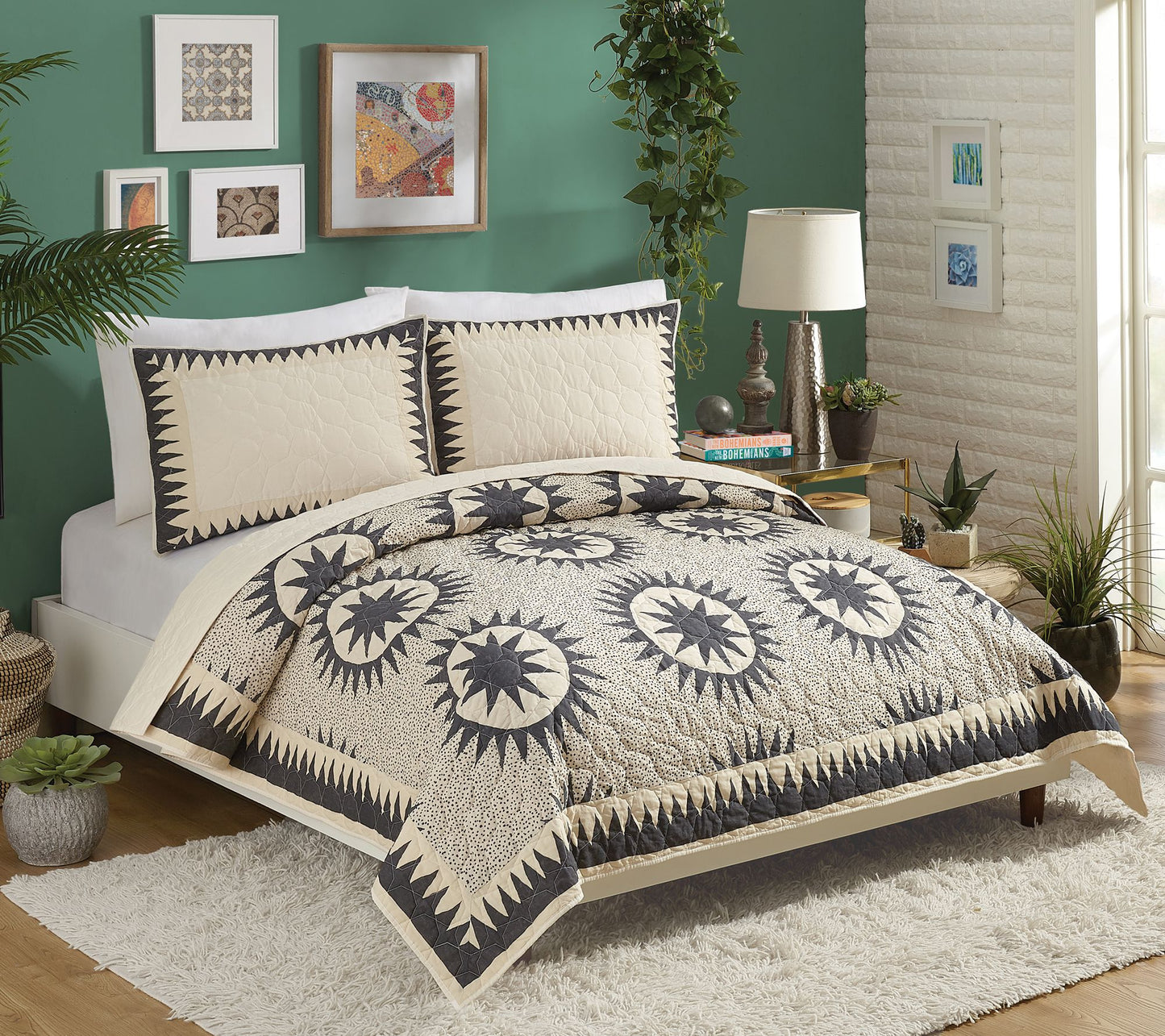 Makers Collective Soleil King 3-Piece Quilt Set