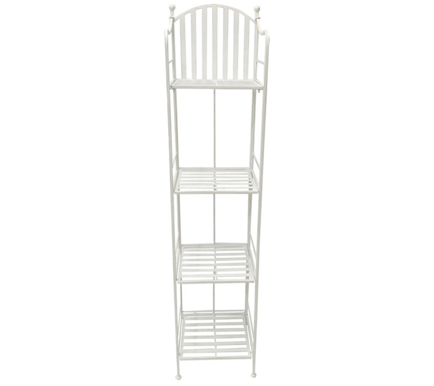 Iron Four-Tier Shelf by Santa's Workshop