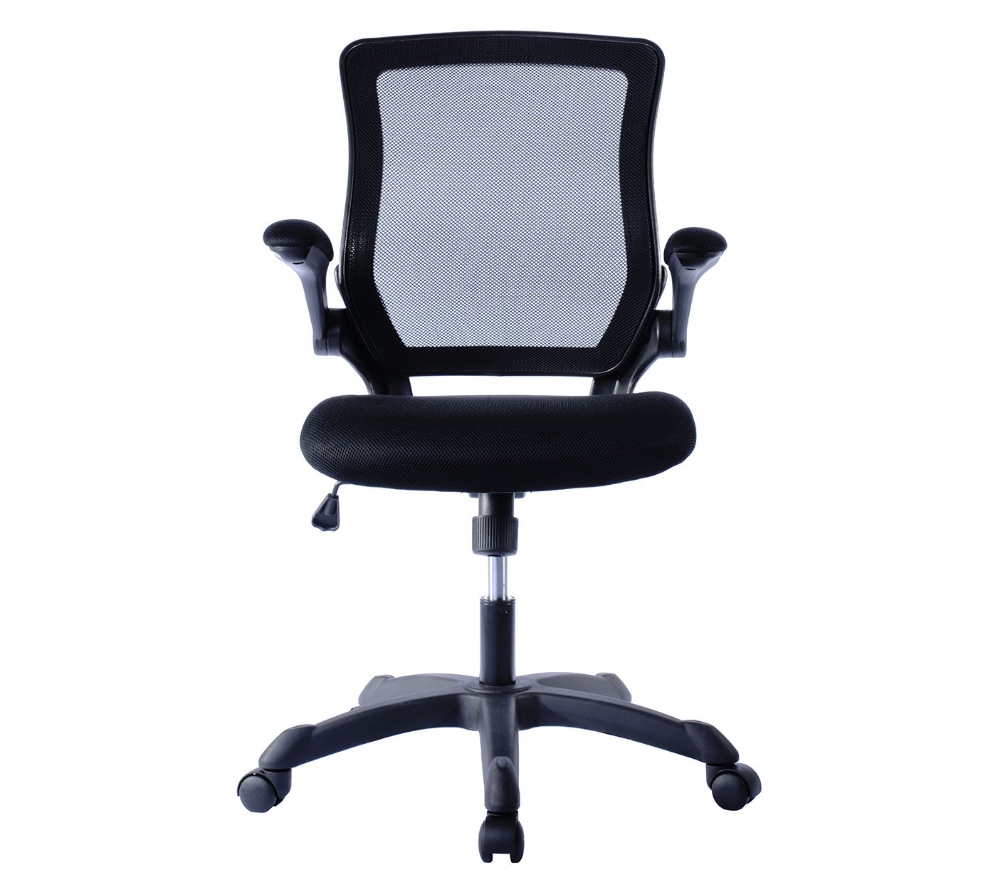 Techni Mobili Mesh Task Office Chair with Flip-Up Arms
