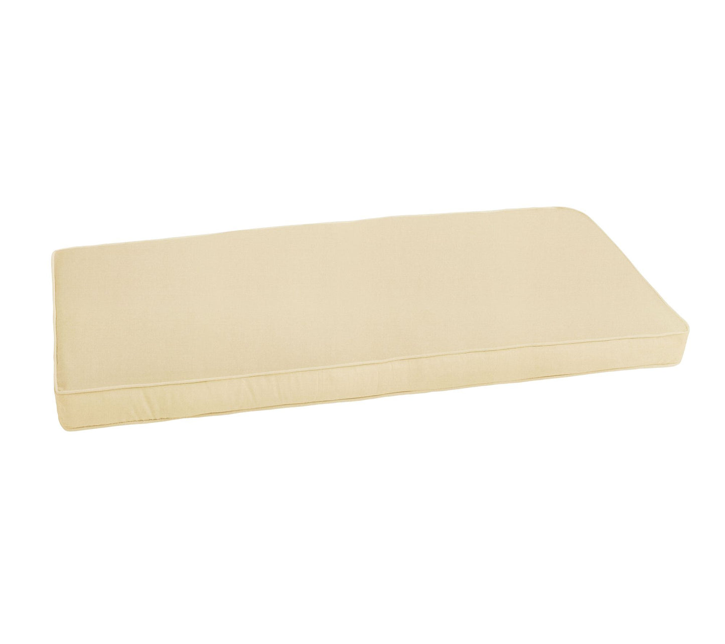 Sunbrella Indoor/Outdoor Corded Bench Cushion