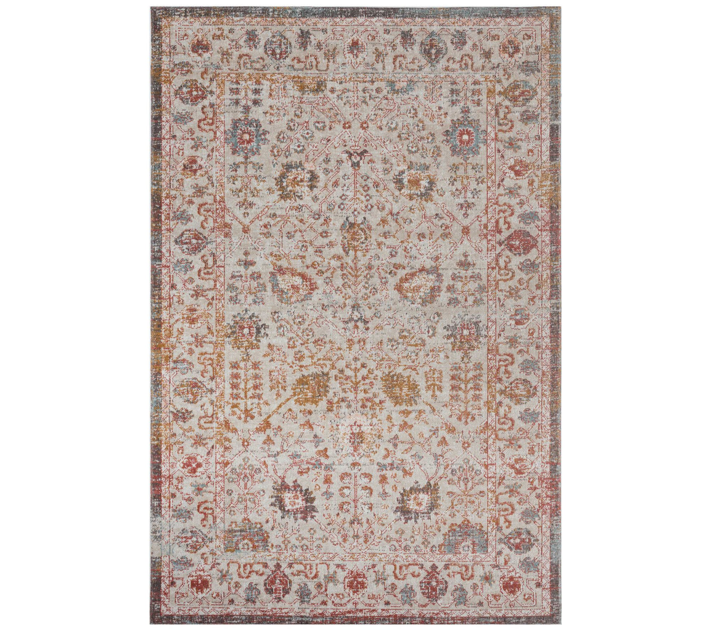 Ox Bay Budding Bohemian Indoor/Outdoor 5'3" x 7'10" Area Rug