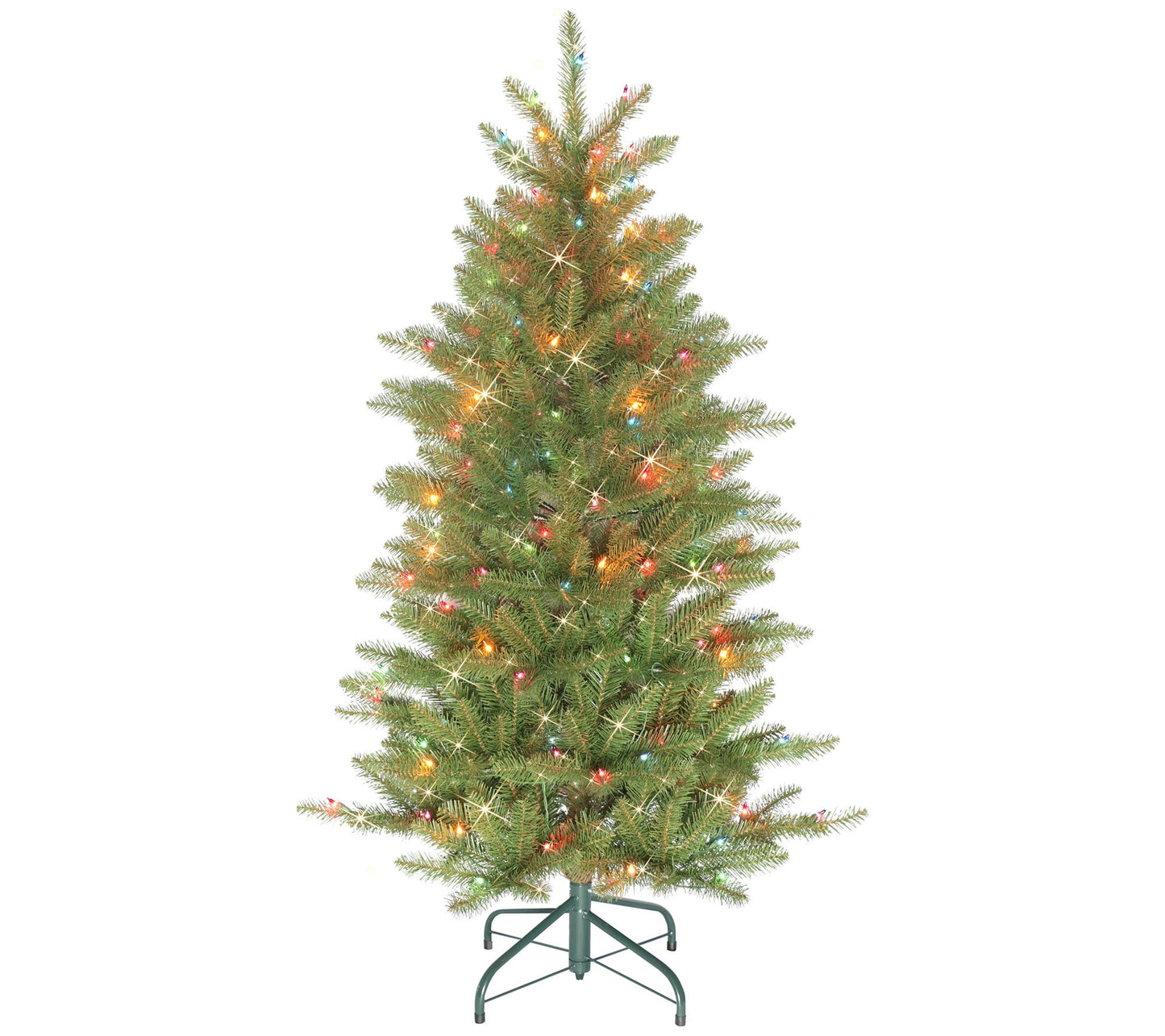 Puleo International 4.5' Prelit Slim Franklin Fir Tree