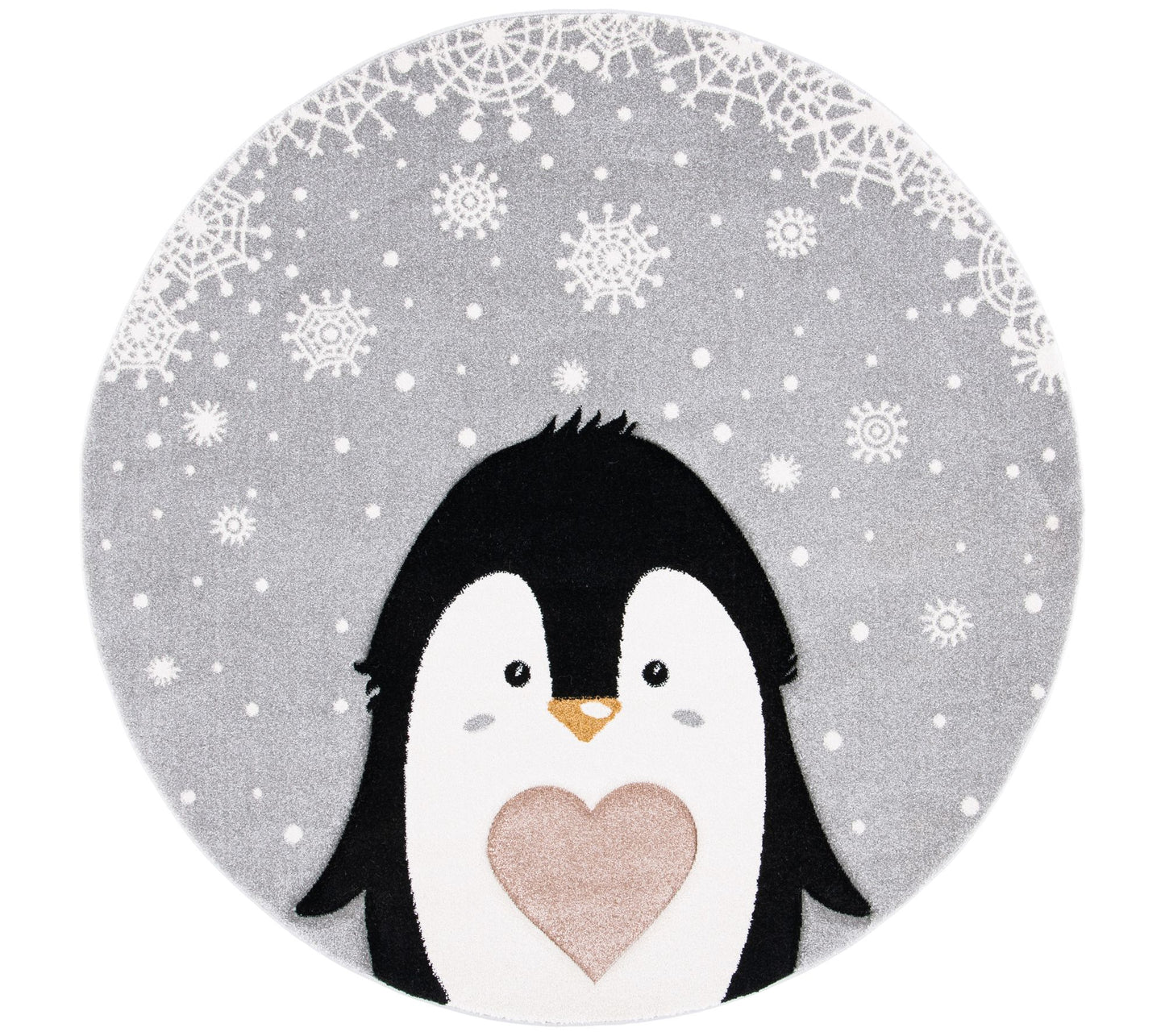 Carousel Kids 132 Collection 5'-3" X 5'-3" Round Rug